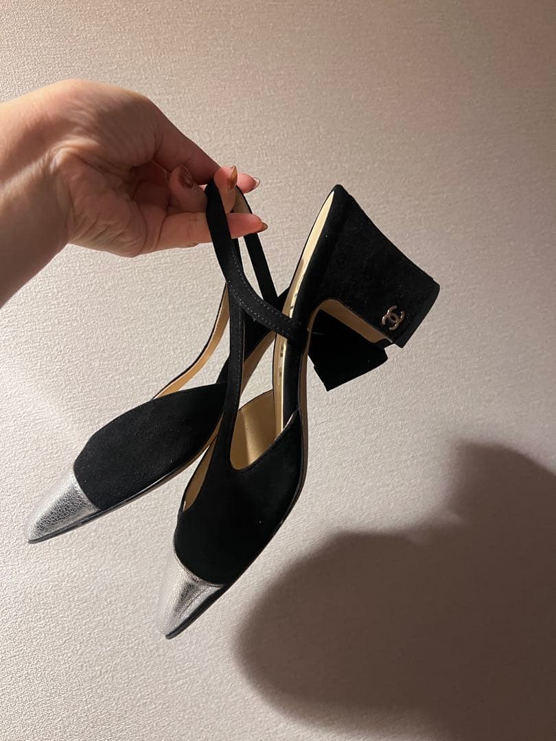 chanel パンプス