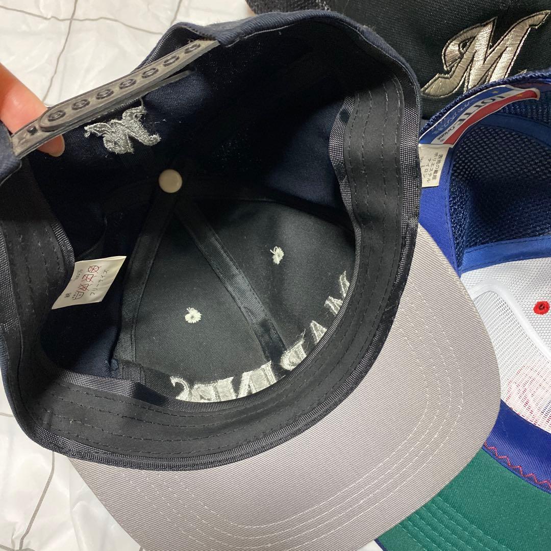 ロッテオリオンズ　千葉ロッテマリーンズ　キャップ 、応援バット