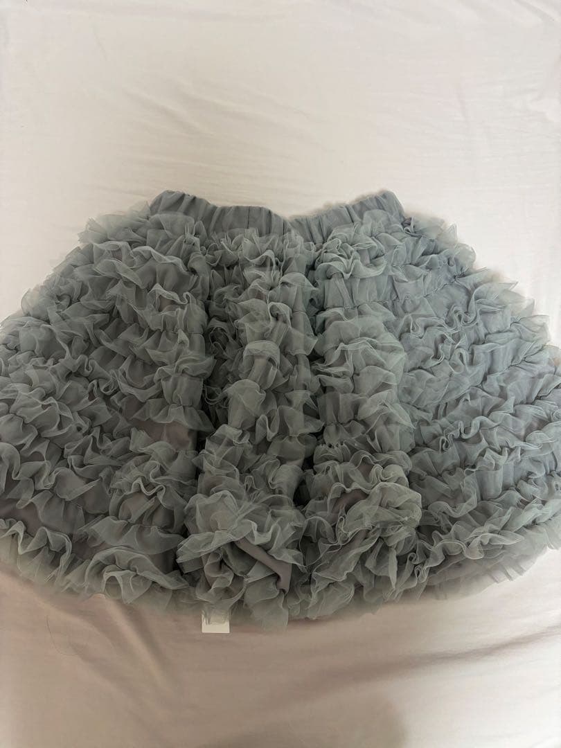 スカート Ballerina volume tulle balloon skirt