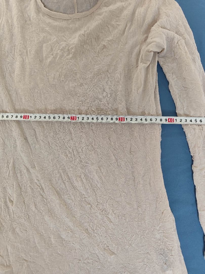 トップス PRY Craft Fabric Layerd T-shirt oyster