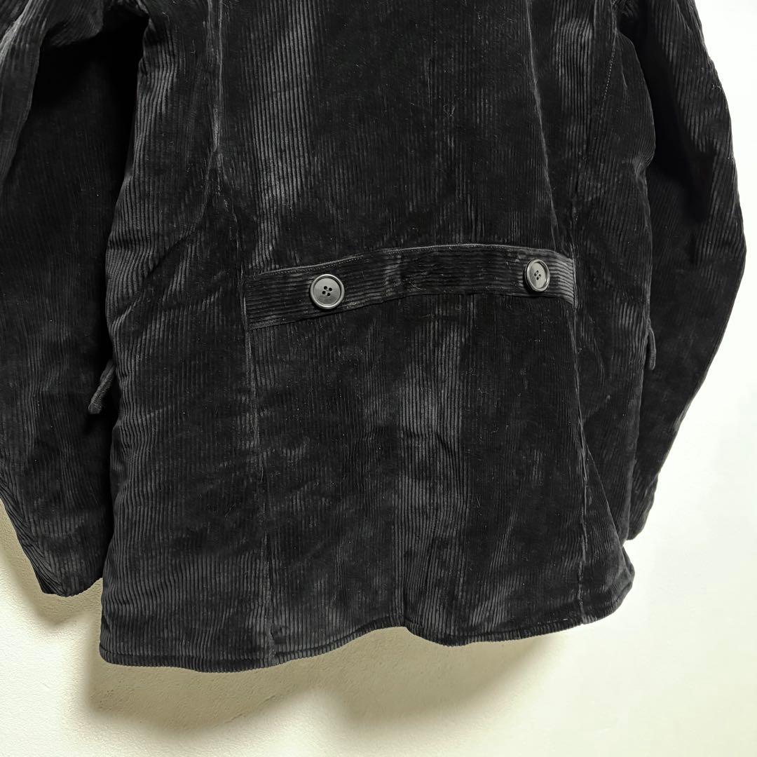 美品 希少 フランス製 ビンテージ 太畝コーデュロイ ダブルジャケット