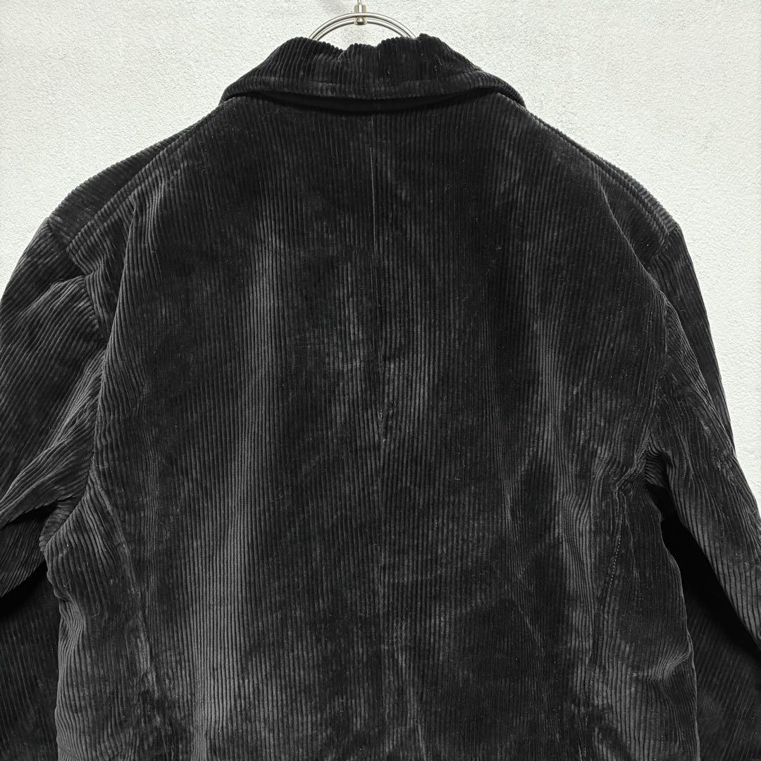 美品 希少 フランス製 ビンテージ 太畝コーデュロイ ダブルジャケット