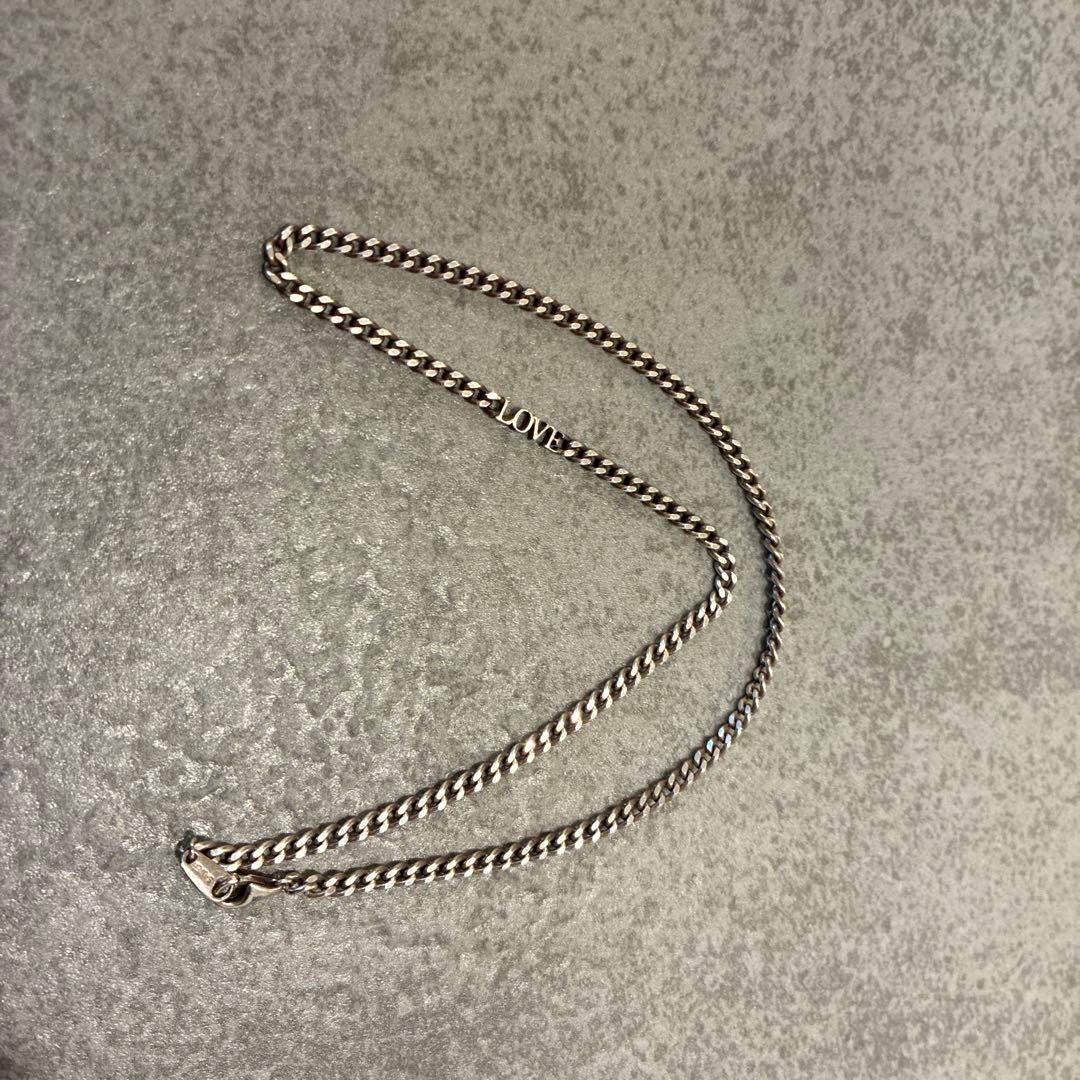 e.m. イーエム LOVEチェーンネックレス