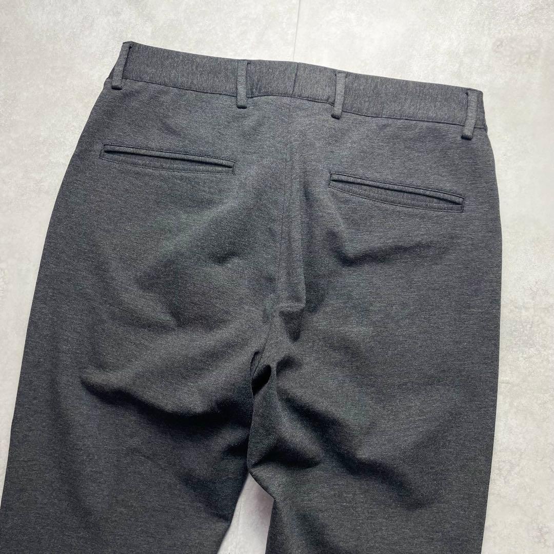 極美品✨ジャブスアルキビオ マサッチョ 永久クリース グレー スラックス 46