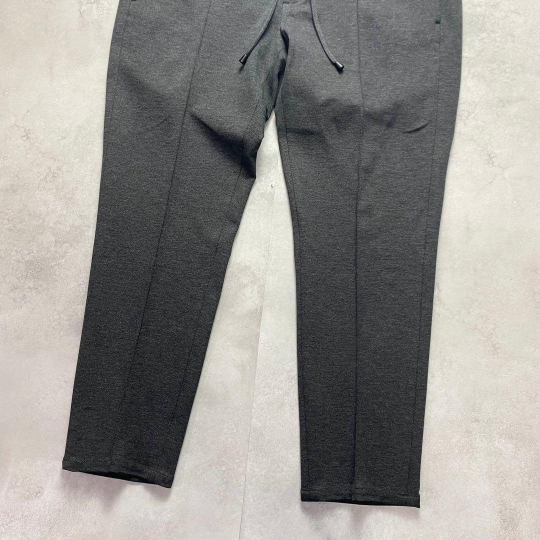 極美品✨ジャブスアルキビオ マサッチョ 永久クリース グレー スラックス 46