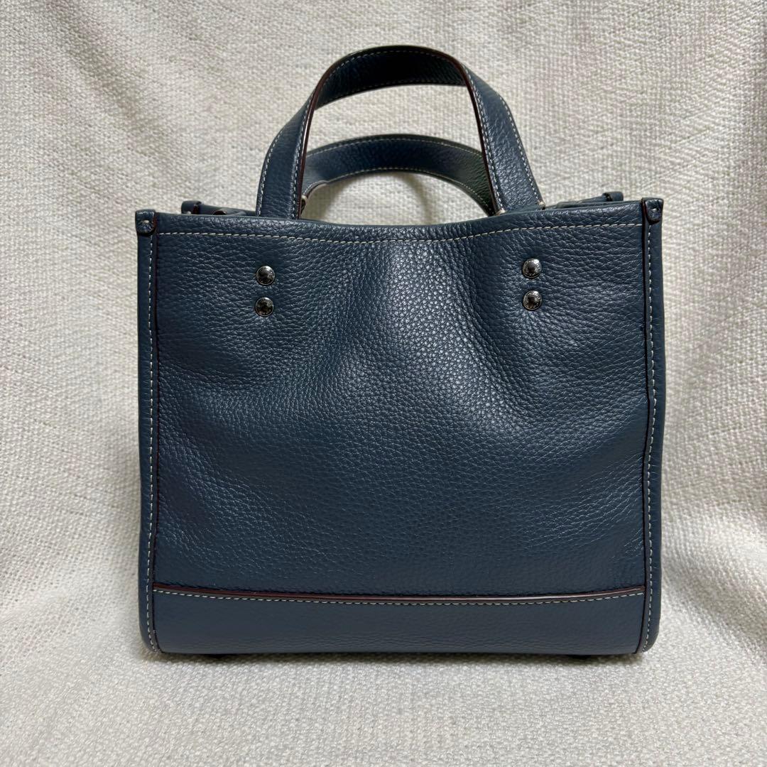 ぴー COACH スヌーピーコラボ CE849 2wayレザーバッグ