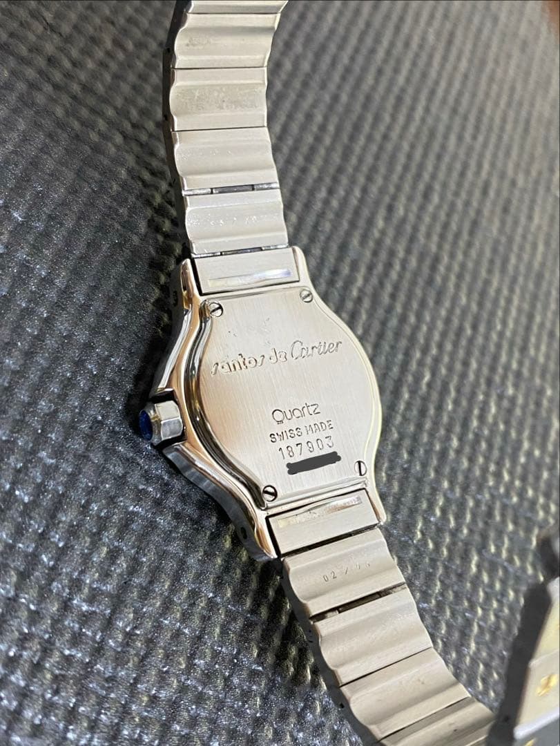 カルティエ Cartier Santos Octagon SMレディース腕時計