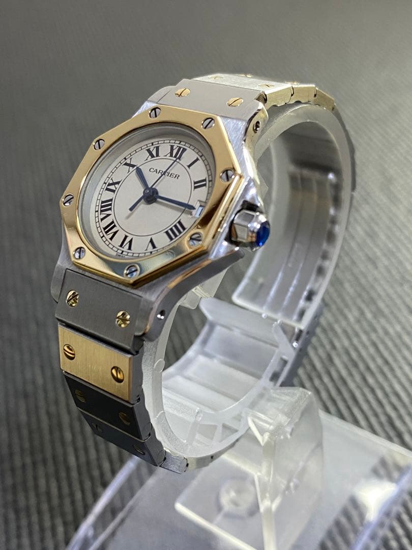 カルティエ Cartier Santos Octagon SMレディース腕時計