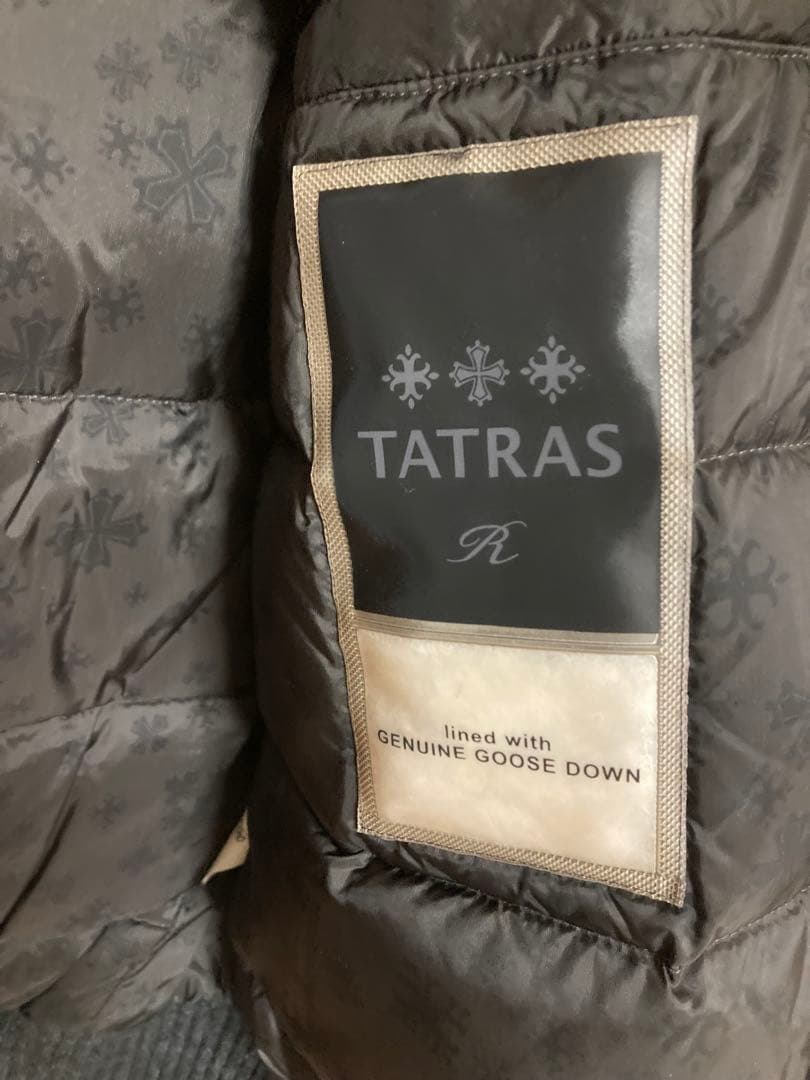 TATRAS ブラック MA-1ダウンジャケット