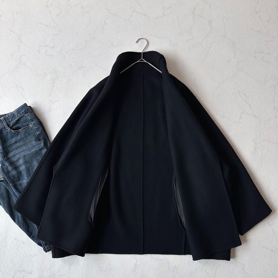 未使用級ADAM ET ROPÉ アダムエロペ スタンドカラーリバーコート