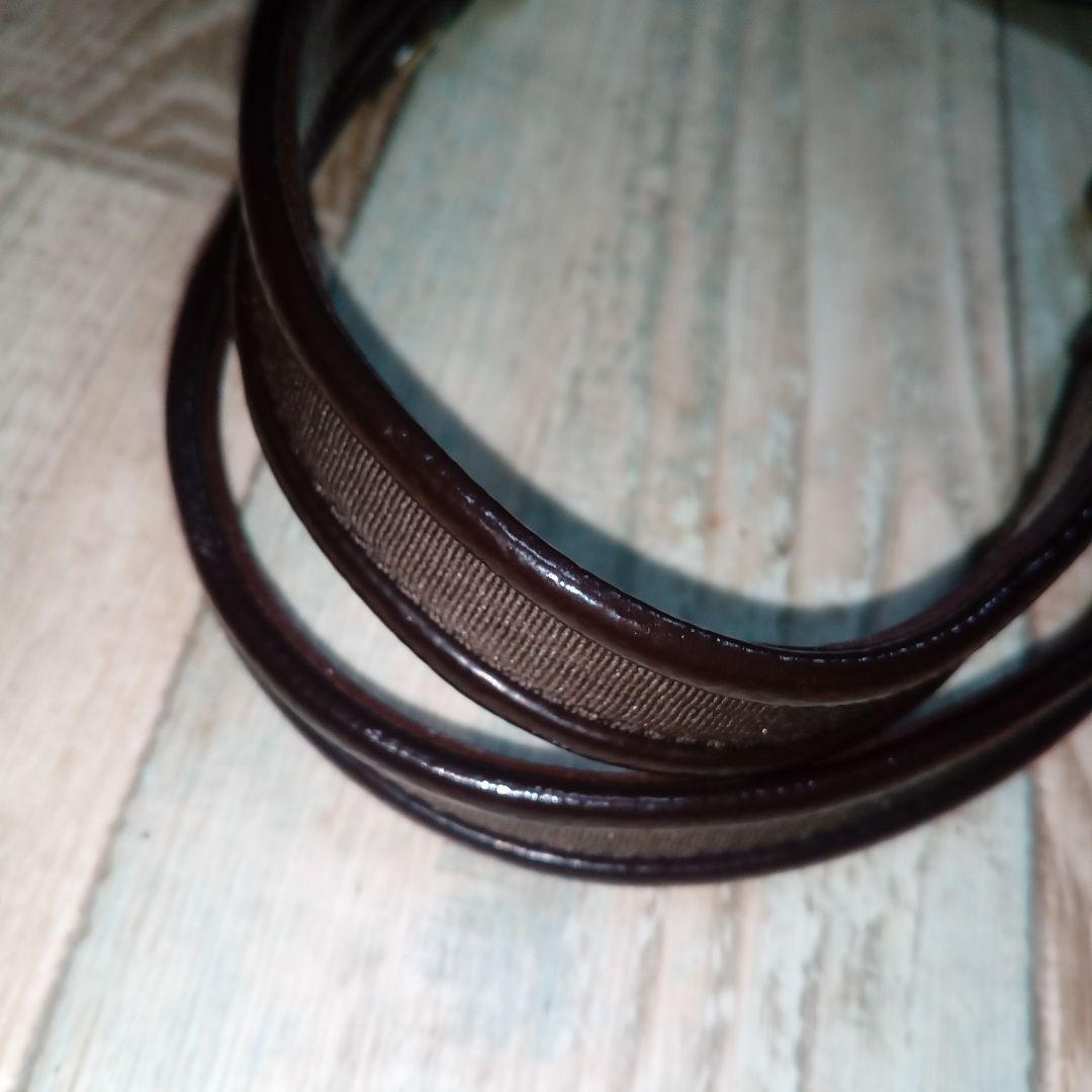 COACH　トートバッグ　シグネチャー　コーチ　ハンドバッグ　チャーム　ブラウン