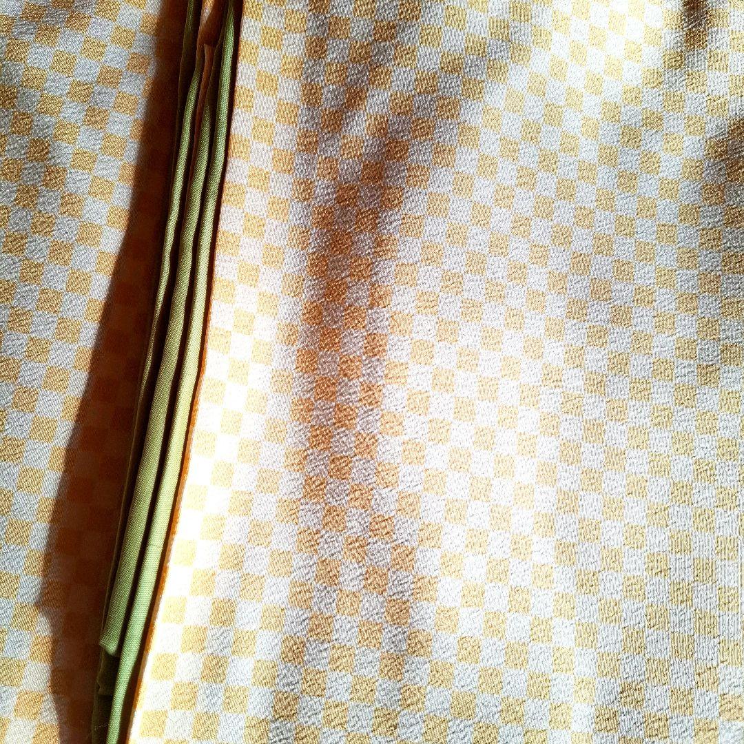 豆千代モダン 袷小紋 CUBE tamago Mサイズ