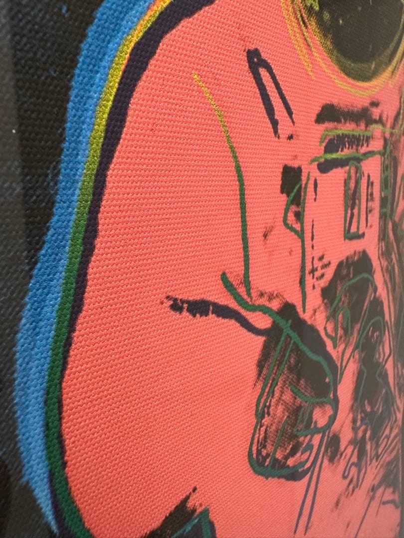 アンディウォーホル【希少】宇宙飛行士とアメリカ国旗　フレーム付き　現代アート