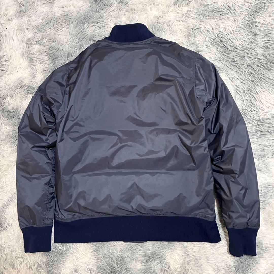 美品【NANGA】MA-1 オーロラテックス ダウンジャケット ネイビー M