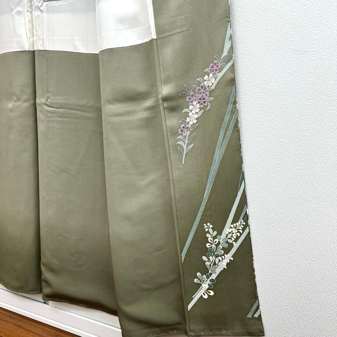 エリザベス★プロフ必読様　五つ紋　五三の桐　色留袖　比翼無し　作家物　共柄八掛