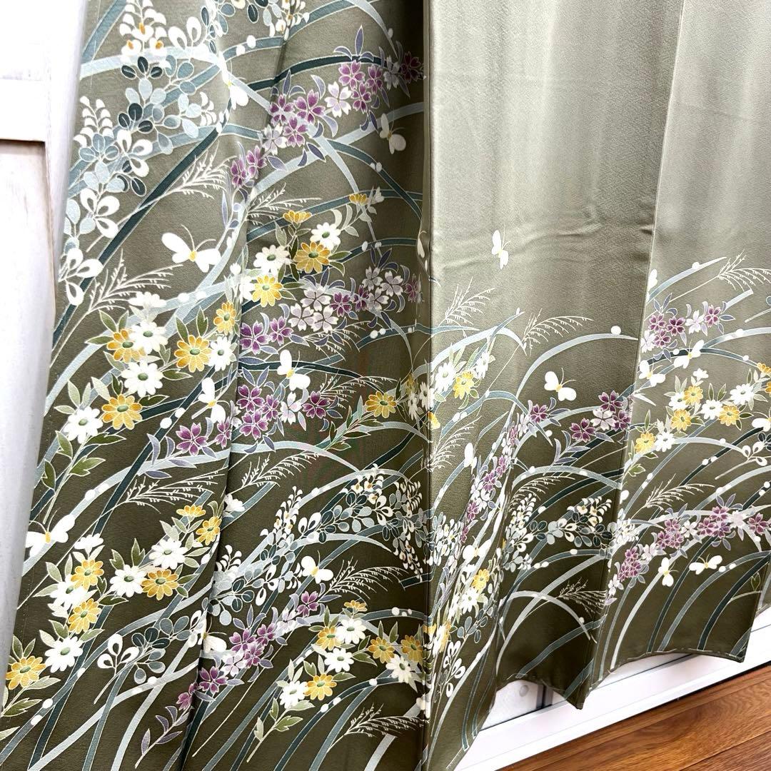 エリザベス★プロフ必読様　五つ紋　五三の桐　色留袖　比翼無し　作家物　共柄八掛