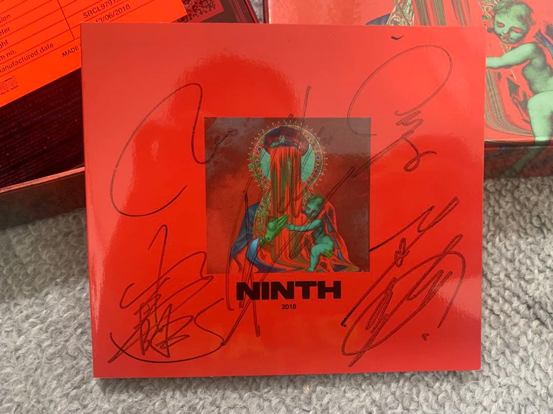 NINTH 初回限定版 the gazette ガゼット サイン入りCD DVD