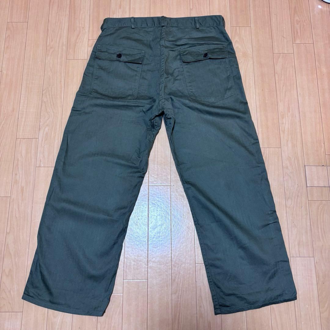ヴィンテージ　希少 40s-50s HBT ベイカーパンツ 13スターボタン