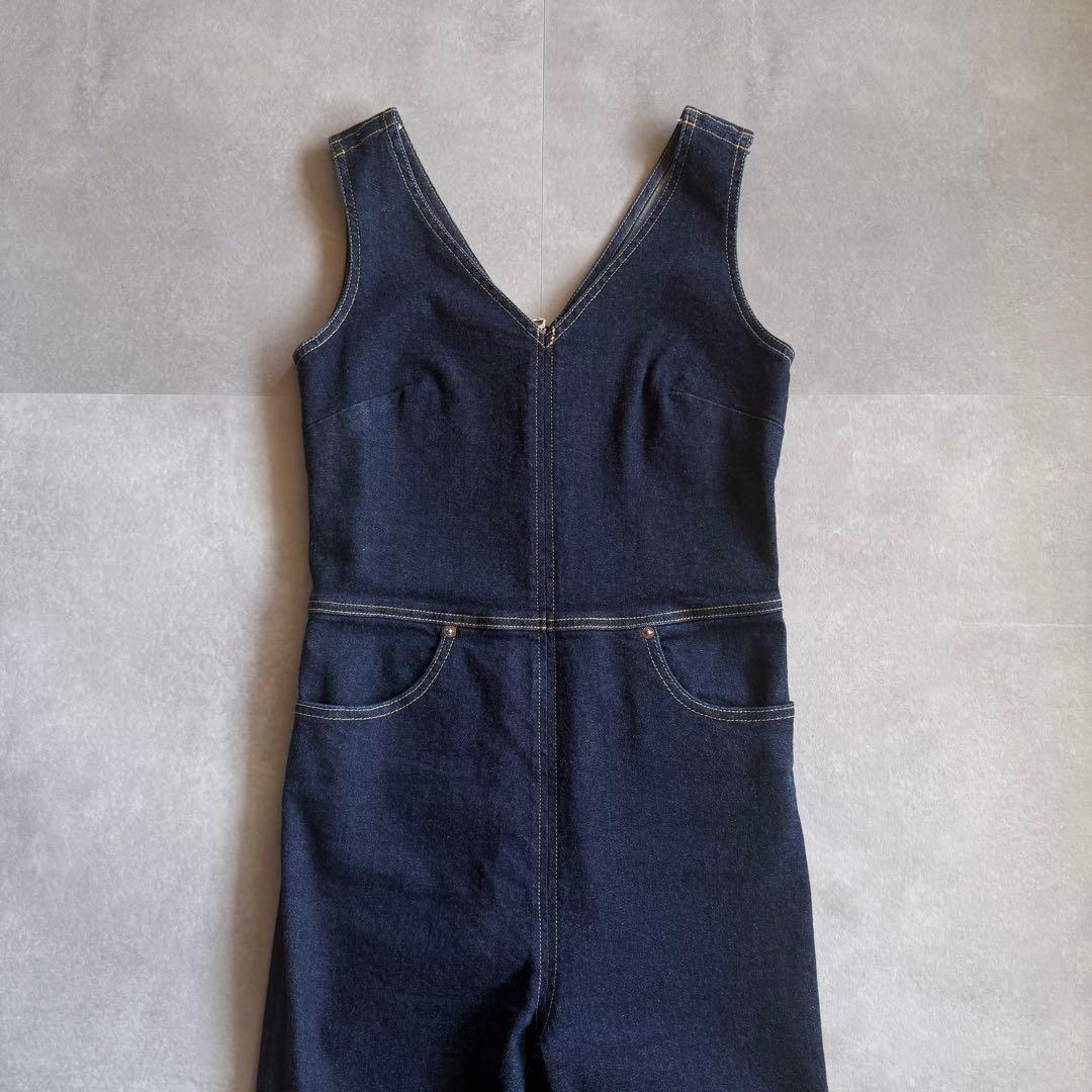【2023／美品✨】RonHerman インディゴデニム　オーバーオール