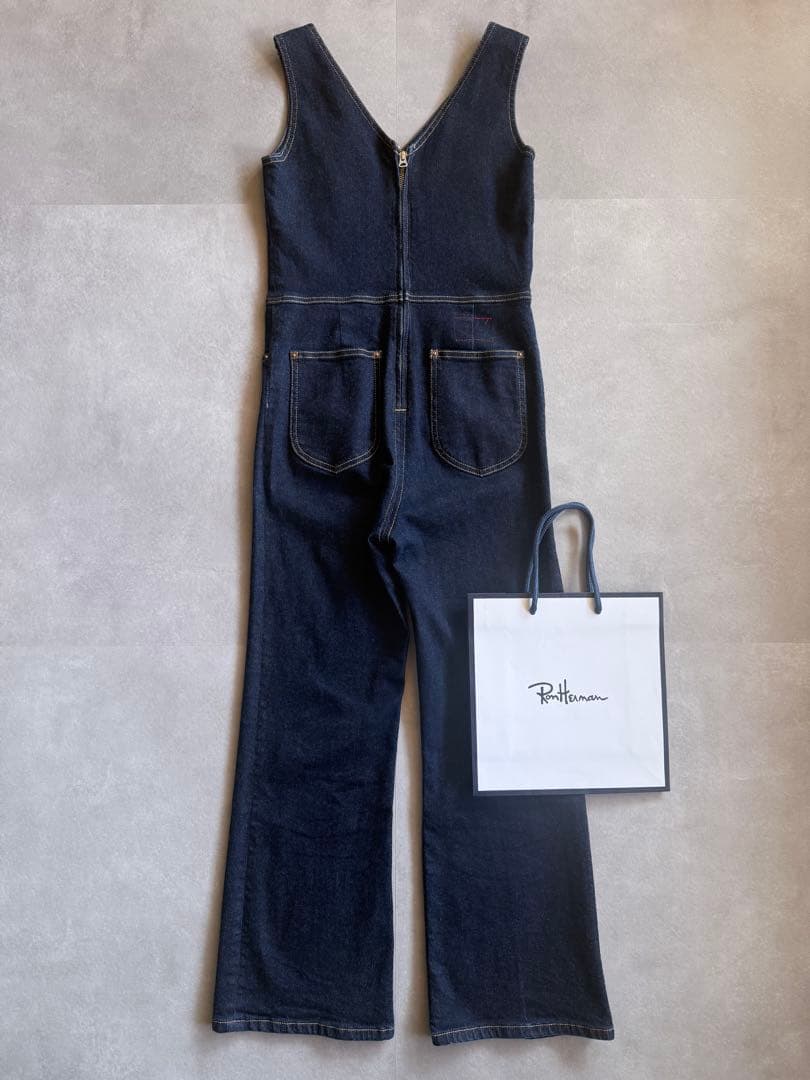 【2023／美品✨】RonHerman インディゴデニム　オーバーオール