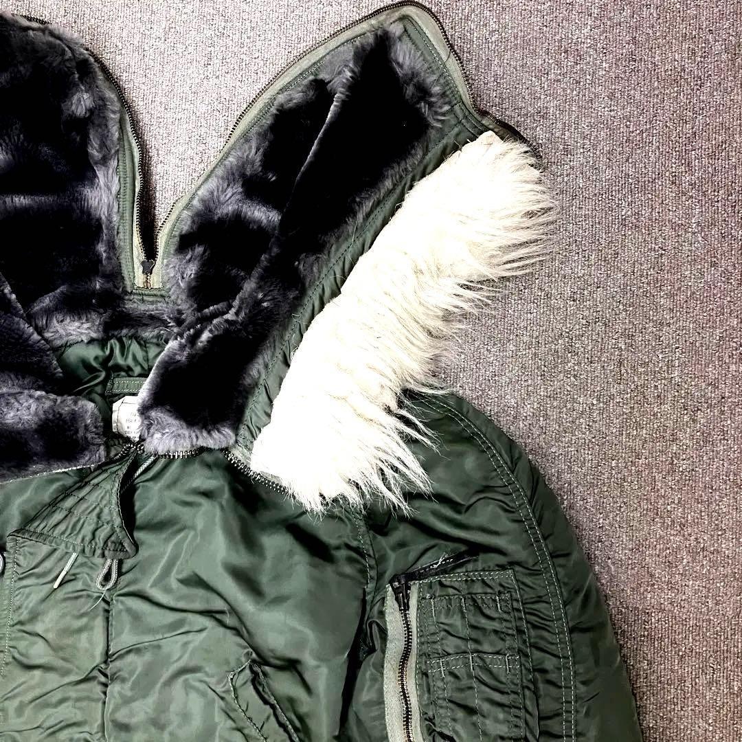 希少【米軍実物】80s n2b フライトジャケット アルファインダストリーズ