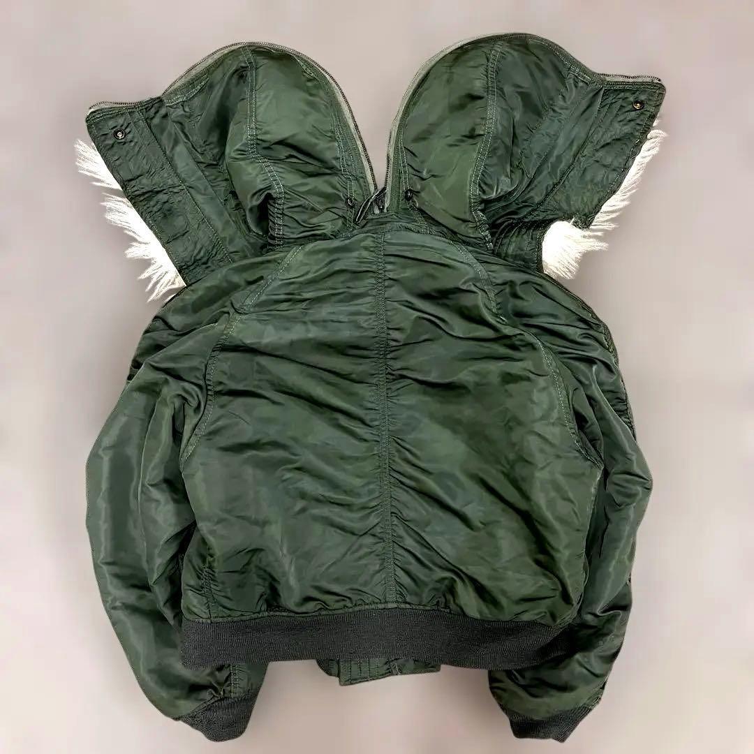 希少【米軍実物】80s n2b フライトジャケット アルファインダストリーズ