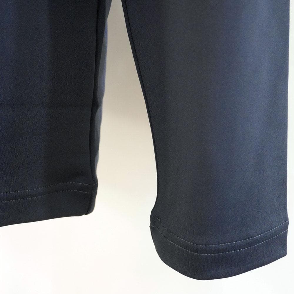 トミーヒルフィガー ベア天長袖モックネックシャツ【L寸】ネイビー thma563