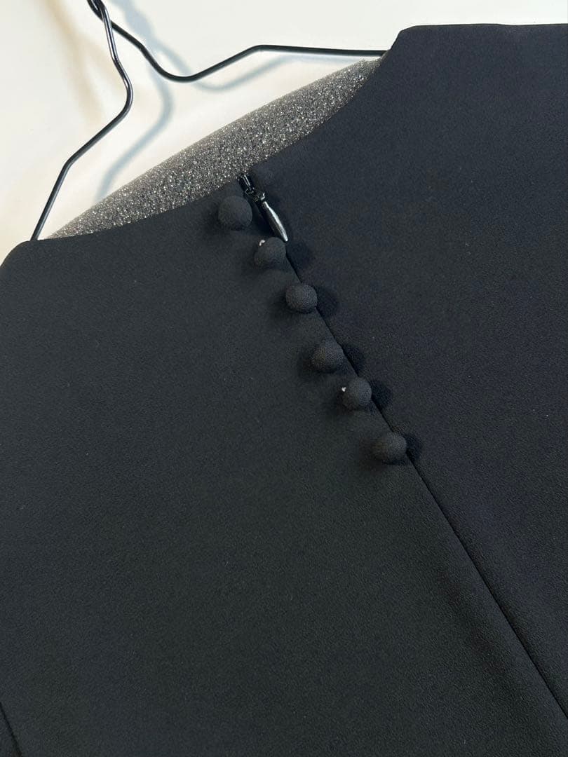 【美品】Mame Kurogouchi/マメクロゴウチ/ブラックワンピース120