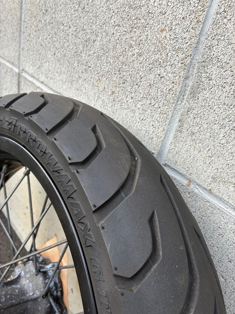 サ*ル様 dトラッカー250 純正ホイール 前後２本