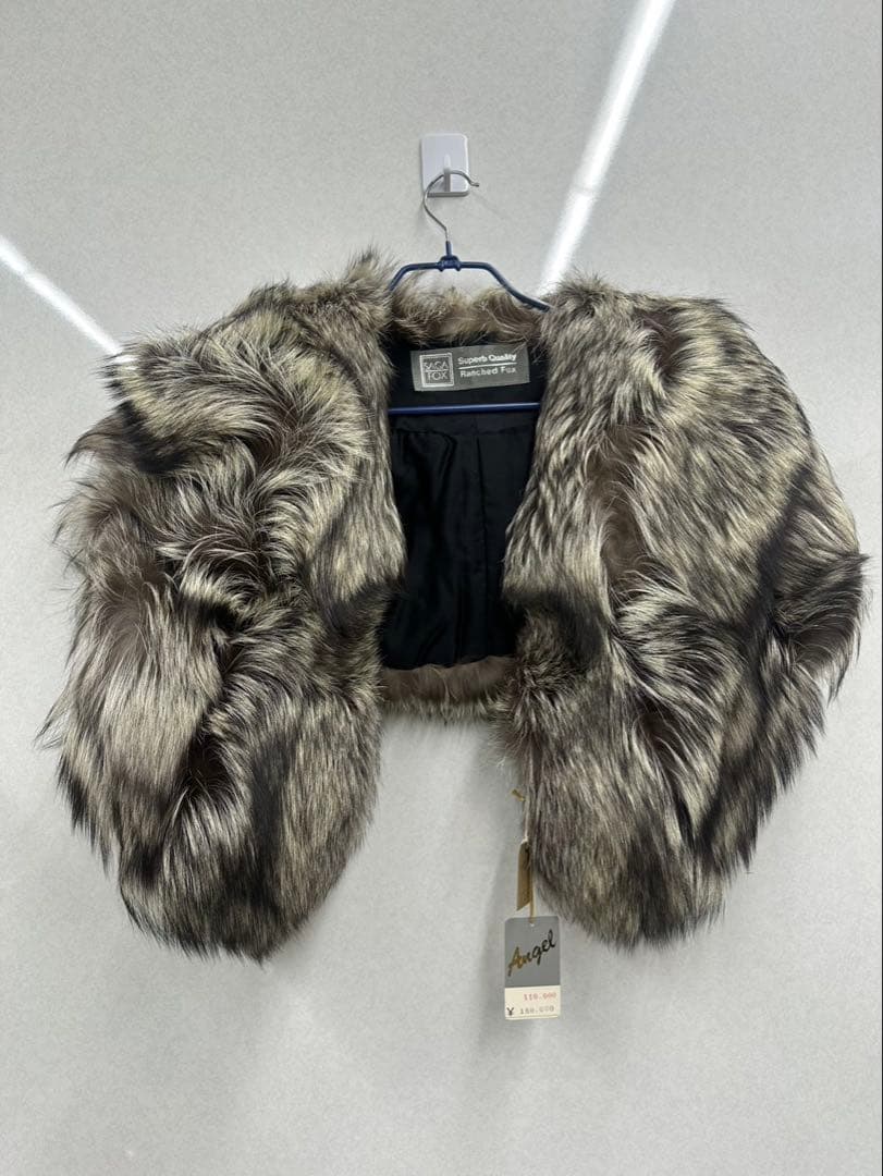 SAGA FOX リアルファーケープ約70cm