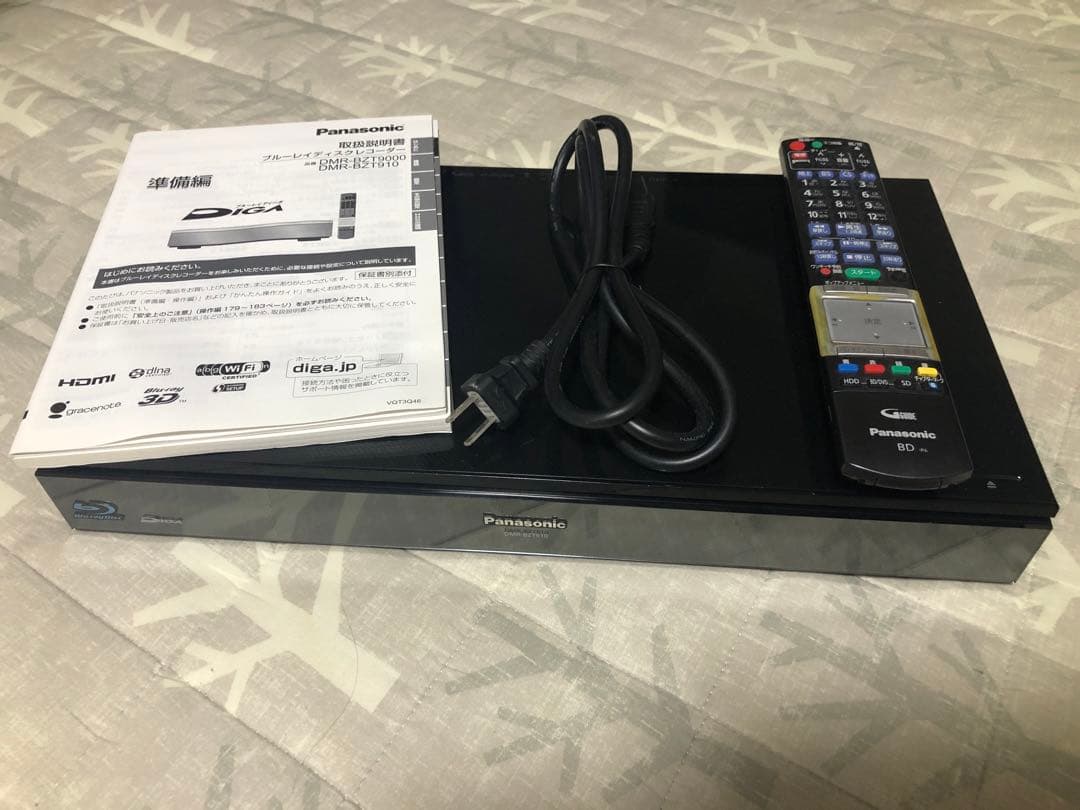 Panasonic DMR-BZT910 ブルーレイレコーダー