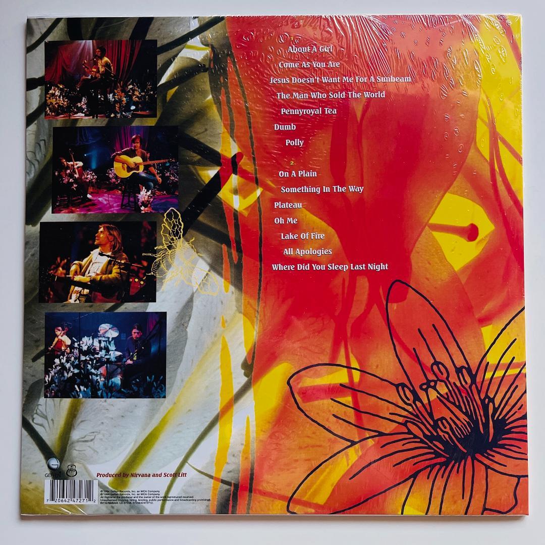 新品 限定 レコード Nirvana MTV Unplugged ニルヴァーナ