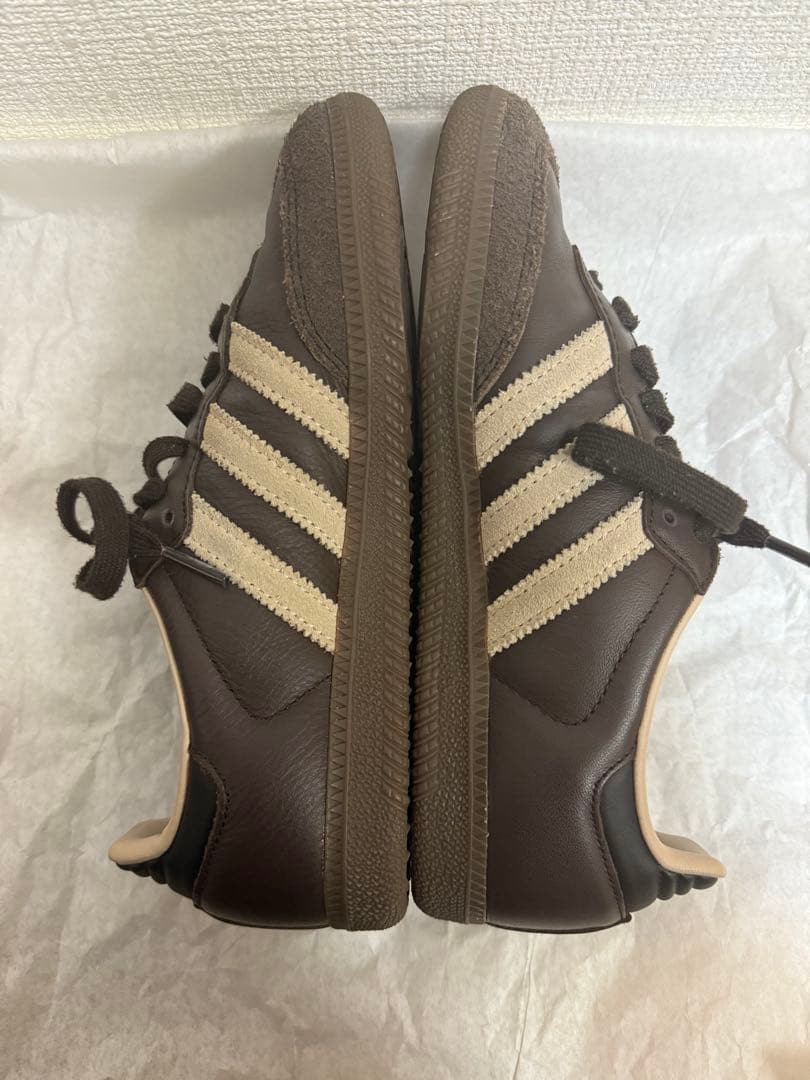 美品✨adidas samba ブラウン スニーカー 22.5cm