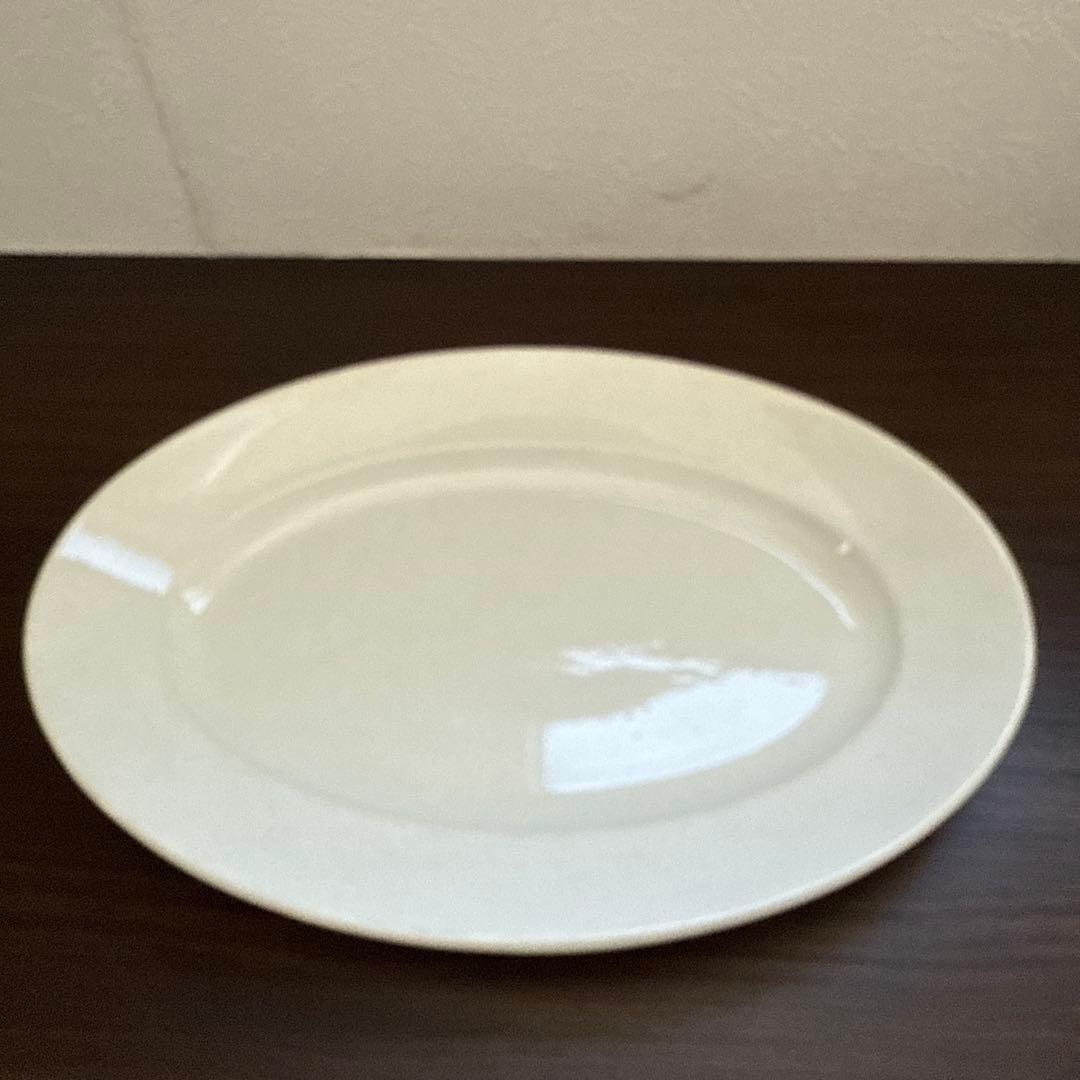 アンティーク　楕円形大皿　オーバル