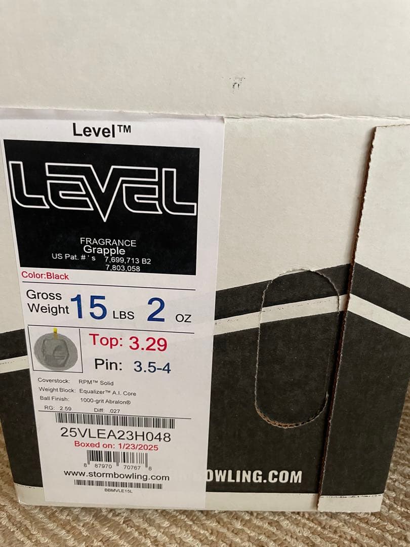 レベル(レヴェル) 15ポンド　ボウリング