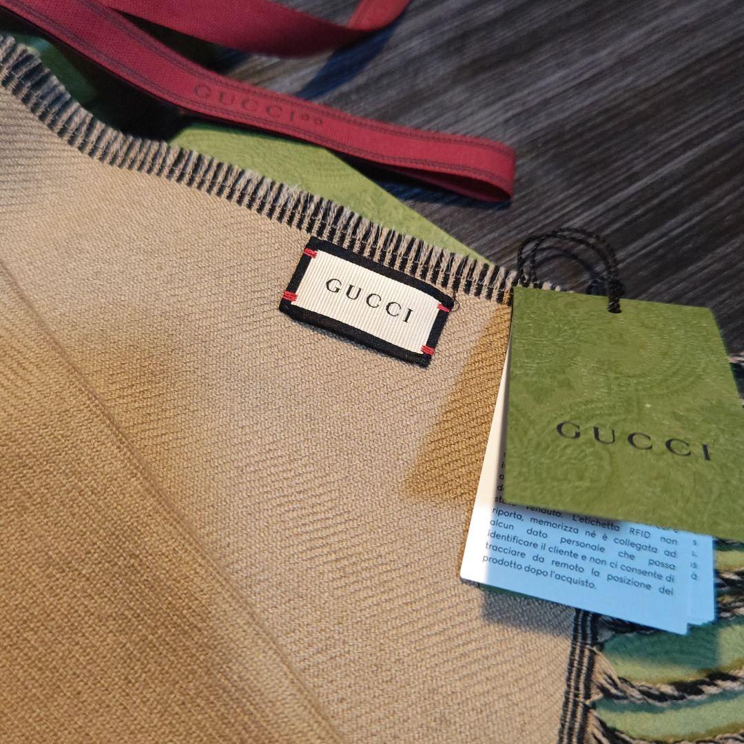 ❤新品箱袋付き❤GUCCI マフラー ストール スカーフ ショール❤定価7万円❤