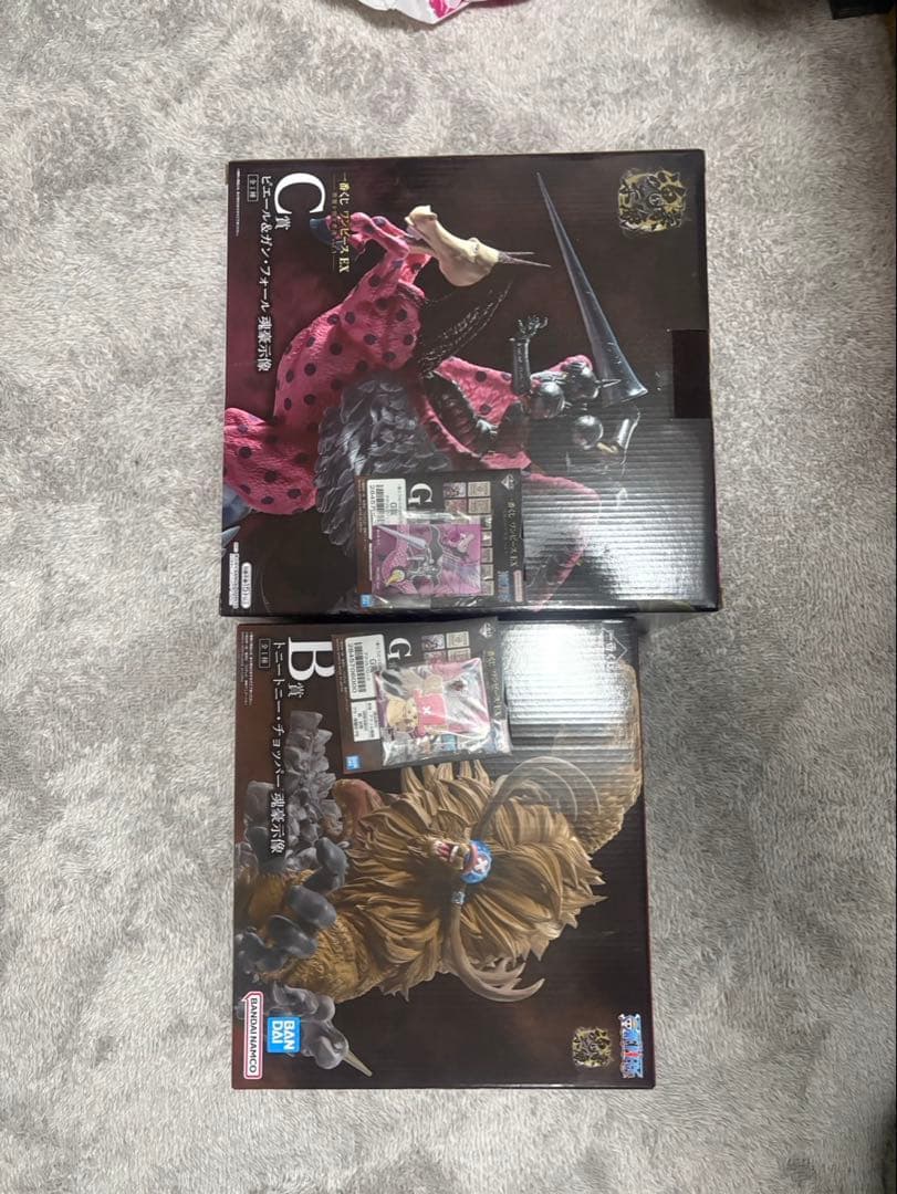 一番くじ　ワンピース　EX 悪魔を宿す者達 vol.3 Ｂ賞 C賞　おまけ付き