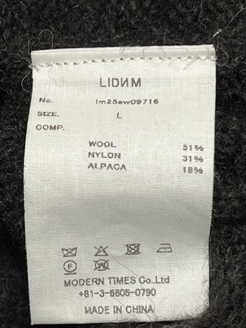 トップス Alpaca Knit Shirt Cardigan