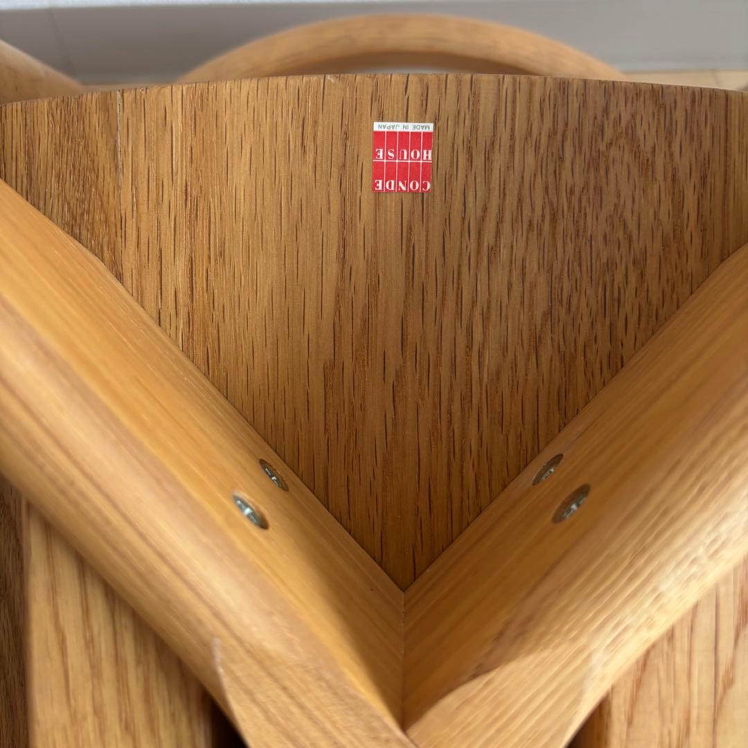 【美品】CONDE HOUSE コンディハウス　イス　椅子　チェア　ビンテージ①