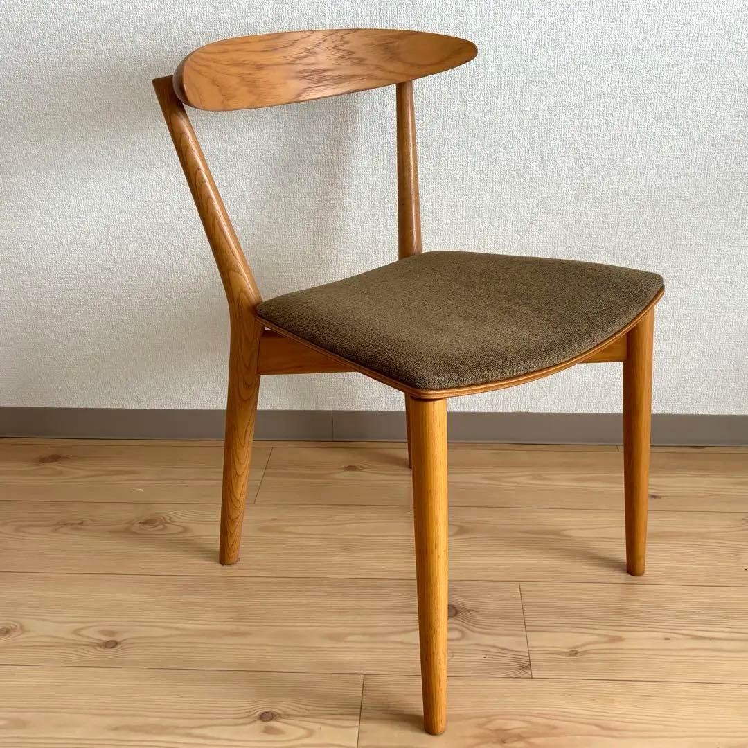 【美品】CONDE HOUSE コンディハウス　イス　椅子　チェア　ビンテージ①