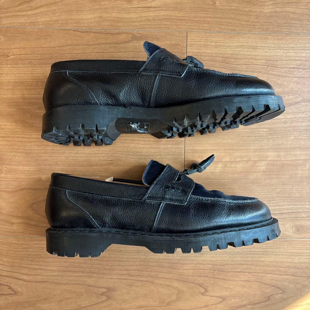 断捨離なう様 英国製 WHITE & CO KATO'別注タッセルローファー 黒