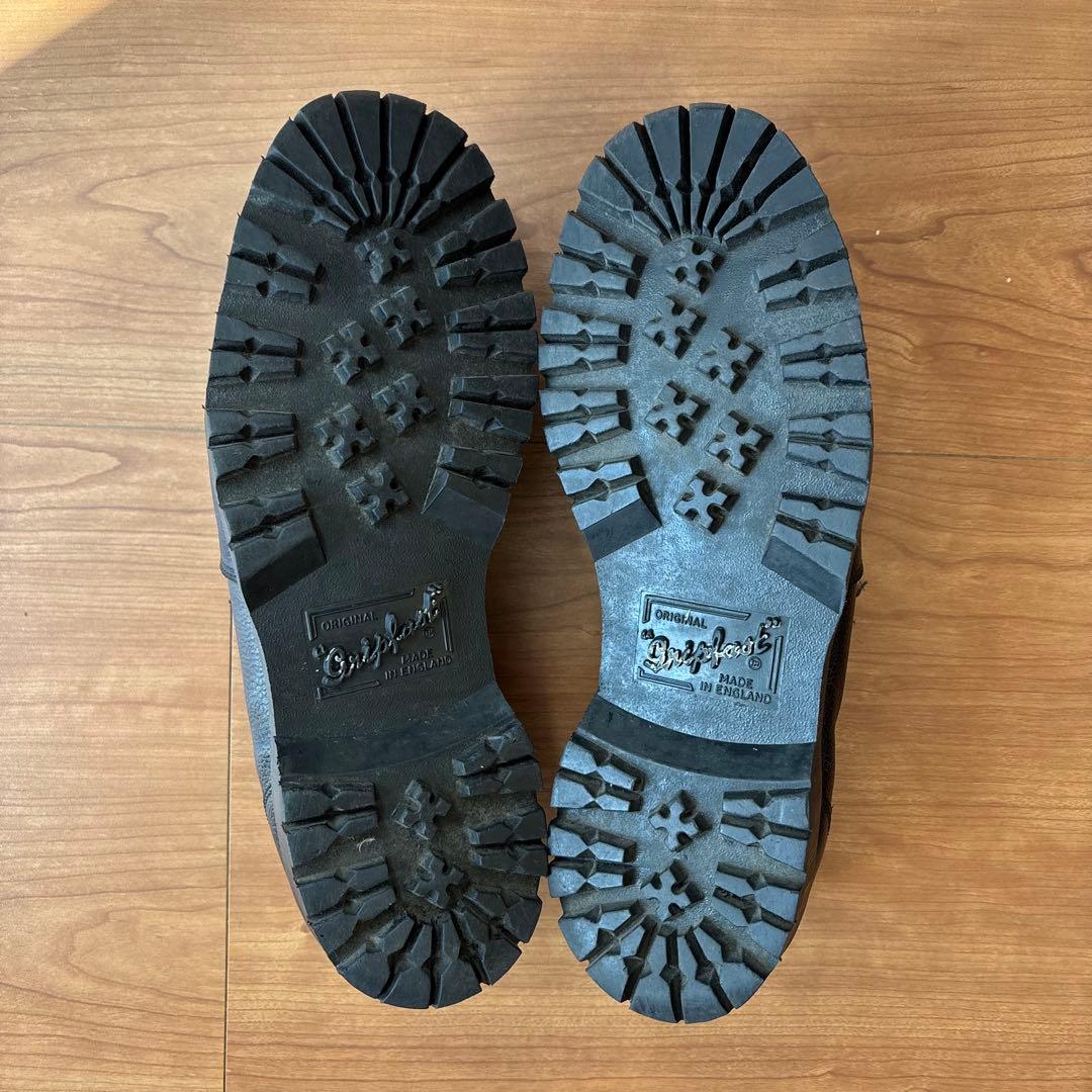 断捨離なう様 英国製 WHITE & CO KATO'別注タッセルローファー 黒