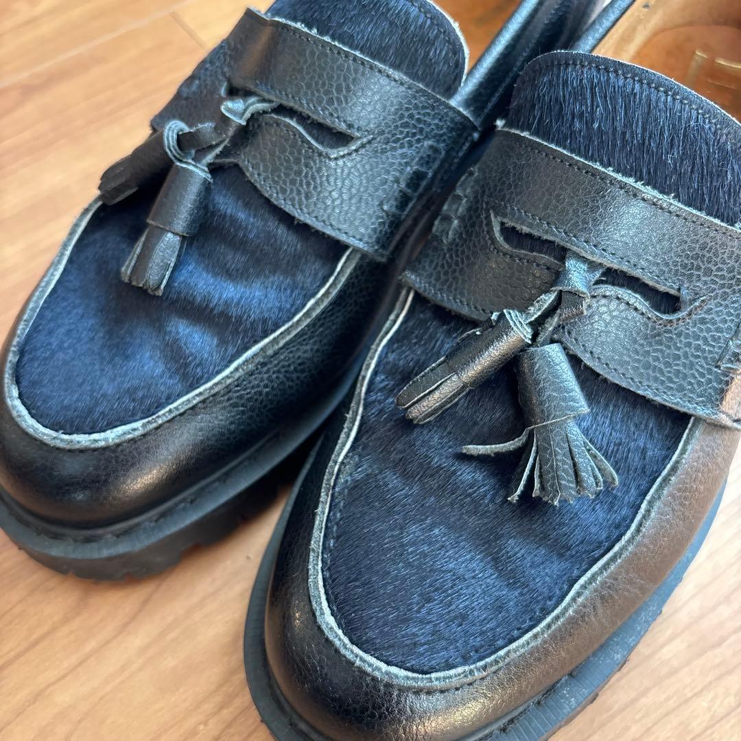 断捨離なう様 英国製 WHITE & CO KATO'別注タッセルローファー 黒