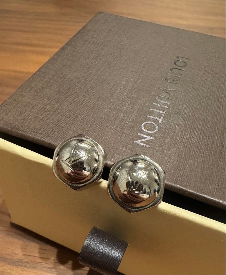 【美品】LOUIS VUITTON カフリンクス シルバー