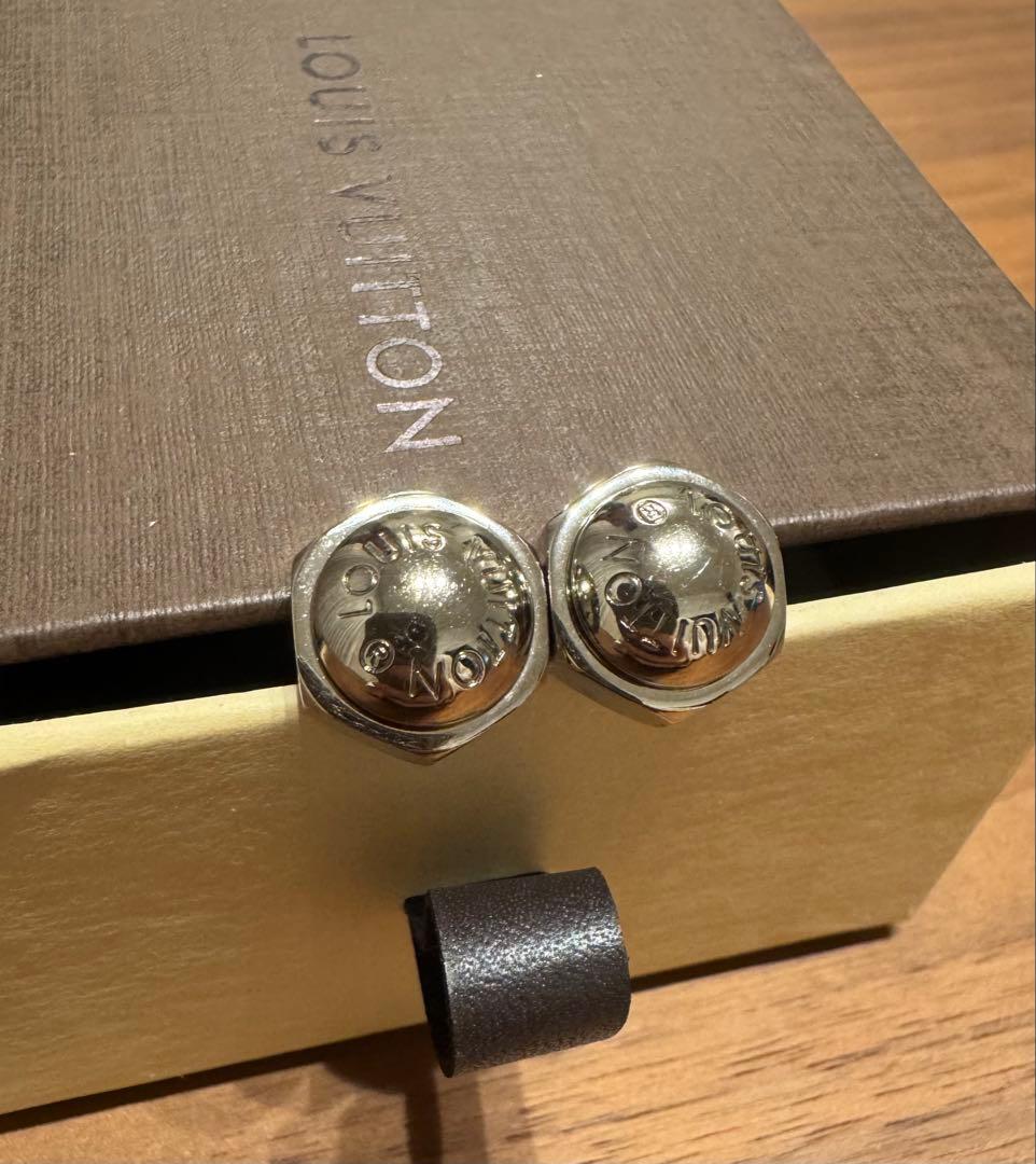 【美品】LOUIS VUITTON カフリンクス シルバー