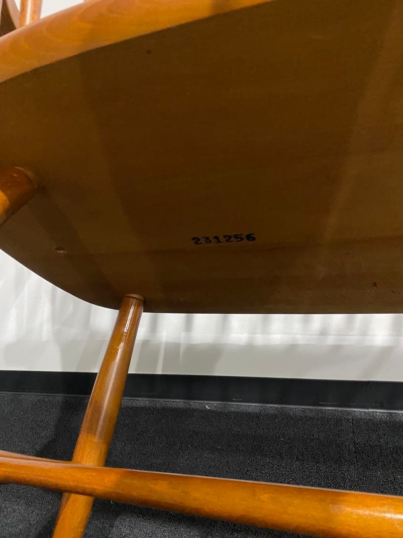 キツツキマーク　飛騨　ソファー　ベンチ　レトロ　ヴィンテージ 2人がけ