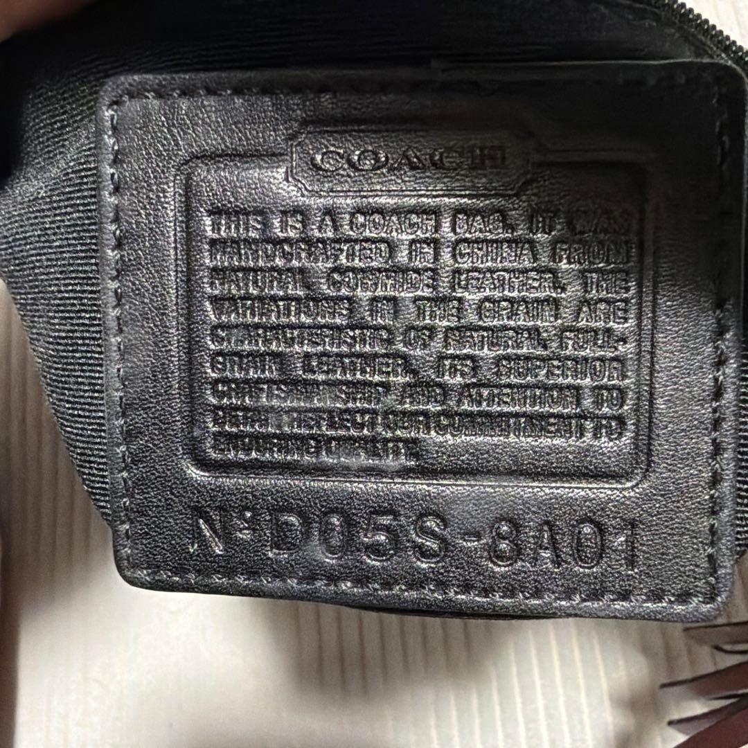 新品同様✨COACH アクセサリーポーチ ホーボー ソーホー肩掛け オールレザー