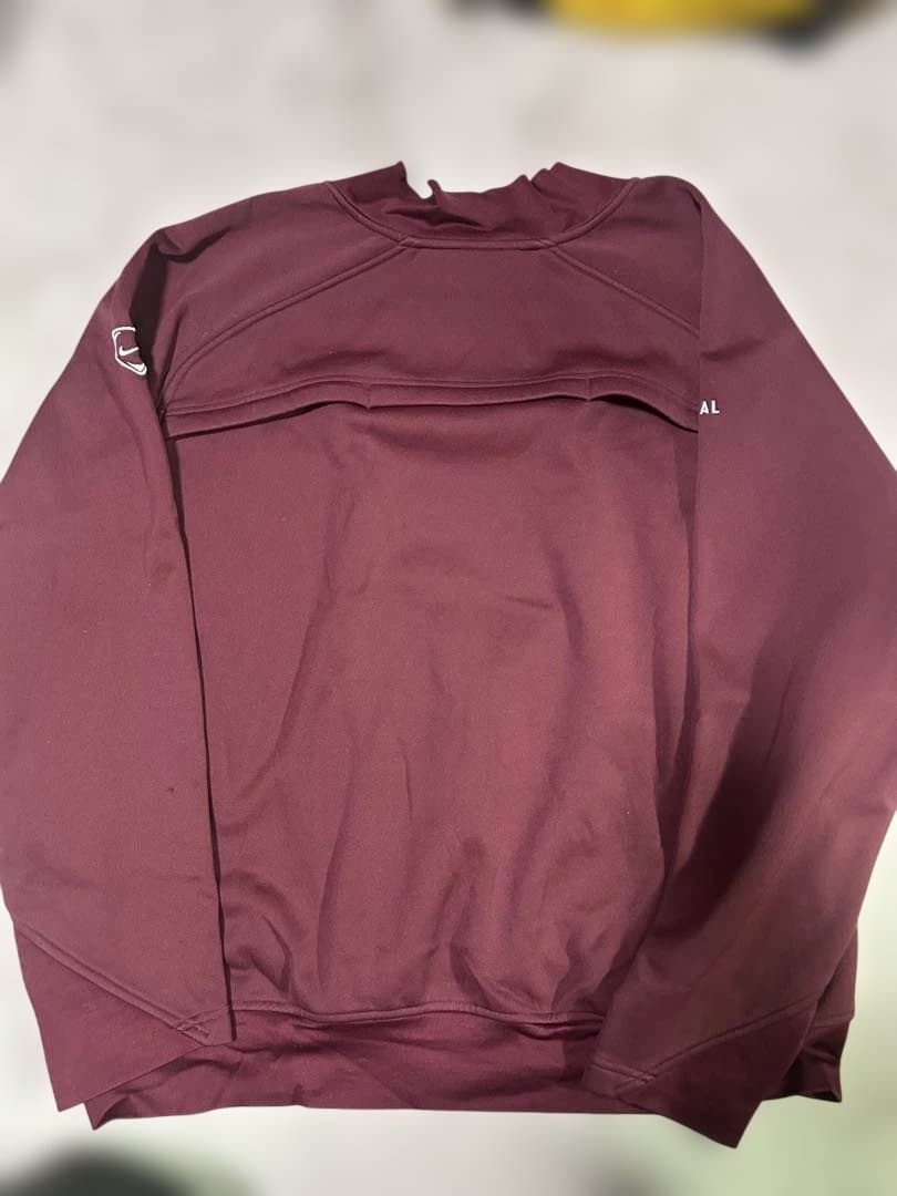 激レア Nike Arsenal O2 バーガンディ長袖スウェットXL