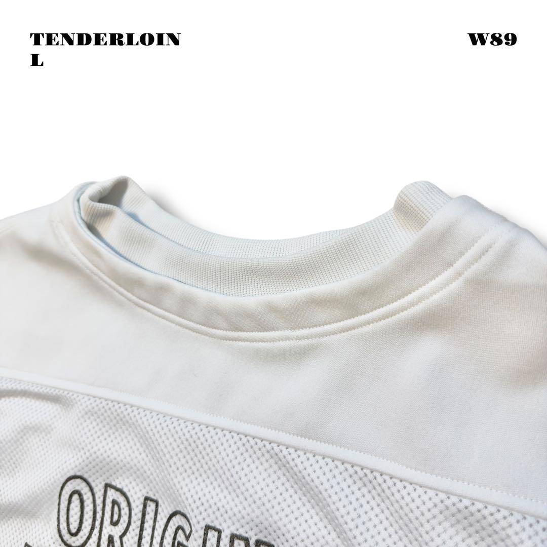 未使用品！ TENDERLOIN 長袖Tシャツ ロンT NFL ホワイト 白 L