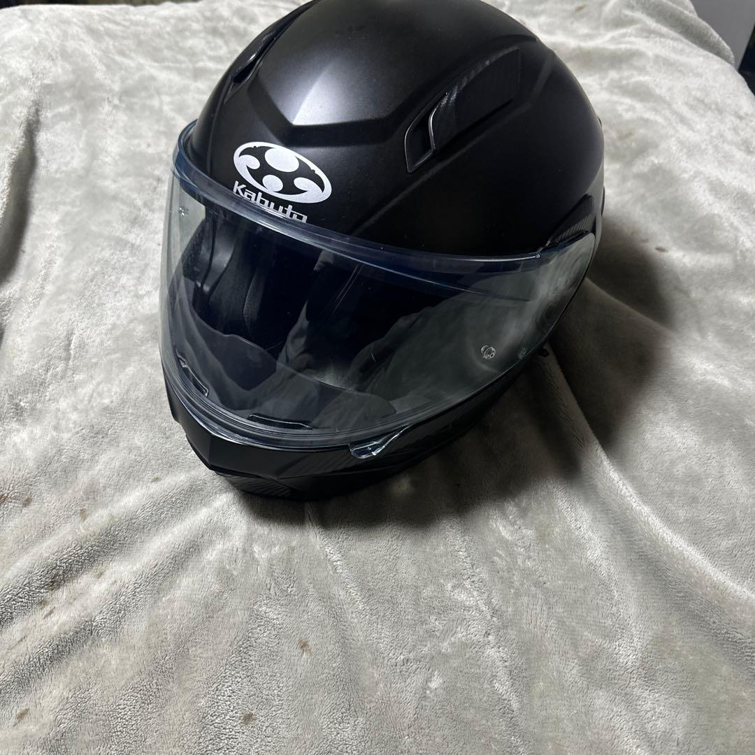 Kabuto Ryuki システムフルフェイスヘルメット マットブラックＬ